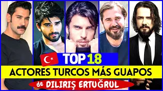 🤤 TOP 18 Actores Turcos MÁS GUAPOS de Diriliş Ertuğrul ❤️ 🇹🇷