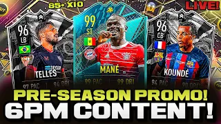 FIFA 22 LIVE 6PM CONTENT! 99 MANE SBC TODAY! 85+ X 10 REPEATABLE SOON!? FIFA 22 ULTIMATE TEAM