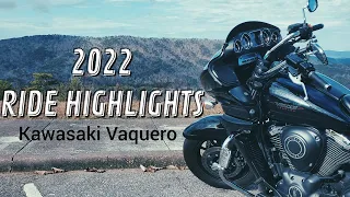 2022 Motorcycle Highlights on my Kawasaki Vulcan Vaquero 1700cc V-Twin| It was a GREAT YEAR!!💯💪🏿