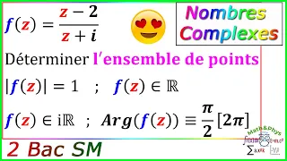 Les Nombres Complexes - Ensemble de Points - 2 Bac SM - [Exercice 29]