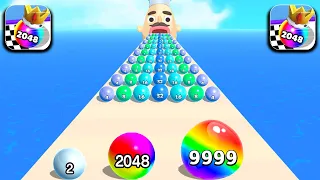 Ball Run 2048, Parasite Cleaner, Crum Balls - Satisfying Mobile Game Relaxing Gameplay Videos xcowey