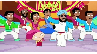 Family Guy- Road to India-BOLLYWOOD DANCE! Stewie & Brian