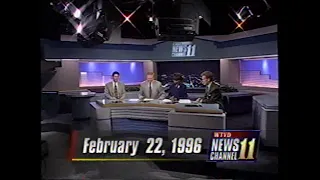 WTVD 11pm News, 2/22/1996 (partial)