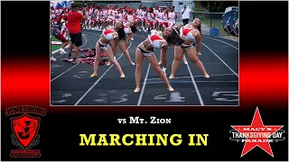 Marching In - vs Mt. Zion 2023 | Jonesboro MMC Majestic Marching Cardinals