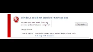 Ошибка 8024402c Центра обновления Windows (РЕШЕНО)