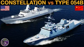 US Constellation Class Frigate vs Chinese Type 054B Frigate (Naval Battle 128) | DCS