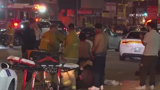 6 stabbed in DTLA, suspect arrested