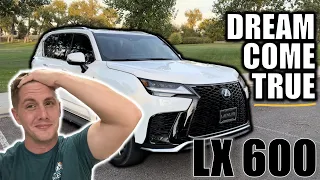 Proper Introduction of my New 2023 LEXUS LX600 F Sport!