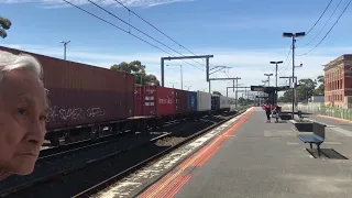 B75's First Run on Standard Gauge and 7 locos on 3MB1