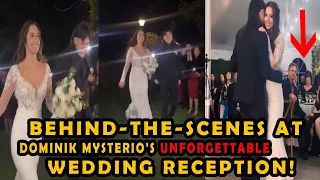 WWE Star Dominik Mysterio's Unforgettable Wedding Reception!