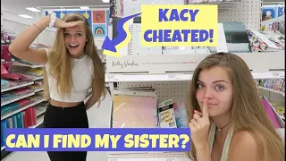 Can I Find My Sister Challenge ~ Kacy Cheated ~ Jacy and Kacy