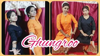 Ghungroo|| Bharatnatyam Dance|| War|| Hrithik Roshan|| Vaani Kapoor|| Cover by Sheetal & Chanchal