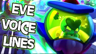 EVE voice lines and quotes  Dialogues with English Subtitles | Brawl Stars