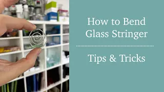 How to Bend Glass Stringers | Complex Shapes | Fused Glass Project