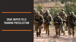 3RAR Sniper field training preselection