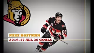 Mike Hoffman (#68) ● ALL 26 Goals 2016-17 Season (HD)