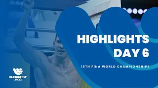 HIGHLIGHTS DAY 6 | 19th FINA World Championships Budapest 2022