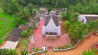 ST. Thomas Mar Thoma Church, Niranam- Heli Views
