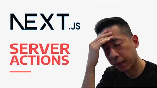 I think NEXT.JS Server Actions are BAD