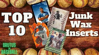 Top 10 Insert Sets from the Junk Wax Era - 1990s Baseball Cards