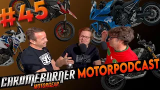 ChromeBurner MotorPodcast #45: PRAATJE PODCAST OVER MOTOREN!