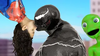 We are VENOM - Parody Sketch #85 (Spider-Girl Kiss VENOM & DAME?)