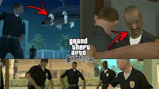 What Happens If Tenpenny, Pulaski And Cop Carl Are On The Mission "Reuniting The Families" In GTA SA