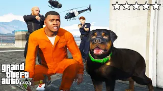 CHOP is in PRISON in GTA 5 (Epic Rescue Mission)