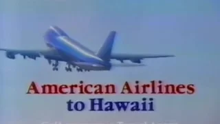 1982 American Airlines Hawaii Commercial