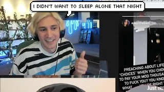 xQc went to his Ex's House Drunk after a party