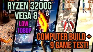 Ryzen 3 - 3200G Build Review! + 9 GAME esports mega benchmark!