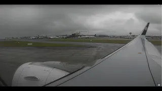 Air New Zealand Airbus 320neo take off from Auckland (4k)