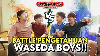 WASEDABOYS BATTLE PENGETAHUAN DI INDONESIA!! SERU 😂 | INDONESIA TRIP 4