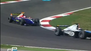 Incredible comeback - Lewis Hamilton - 2006 GP2 Turkey Race 2 Highlights