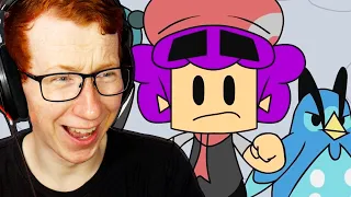 Poketuber Reacts to "Attempting My First Pokemon Nuzlocke... Blind (Animated)"