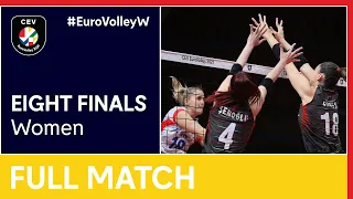 Turkey vs. Czech Republic - CEV EuroVolley 2021 Women | Eight Finals