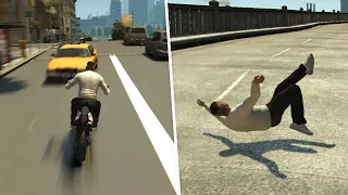 GTA 4 - Motorcycle Ragdoll Compilation #7 (Euphoria Physics)