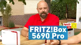Glasfaser und DSL mit FRITZ!Box 5690 Pro | FRITZ! Talk live von der IFA 2023
