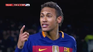 Neymar vs Espanyol (Home) 15-16 HD 720p (Copa Del Rey) - English Commentary