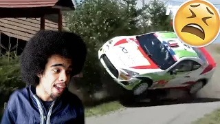 REACTING TO EXTREME RALLY CRASHES!