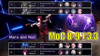 MoC 8-9 (1.3.3) Kafka vs Kafka..& some Herta action! | Mara and Null - Honkai: Star Rail