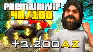 КУПИЛ PREMIUM VIP за 100 ЧАСОВ на 1 LVL в GTA SAMP на ARIZONA RP (вторая серия)