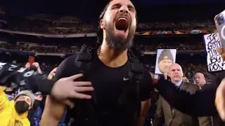 Seth Rollins The Shield Entrance In Royal Rumble 2022 || Roman Reigns vs Seth Rollins