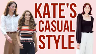 How to get KATE MIDDLETON'S off-duty look! | Duchess of Cambridge casual outfits