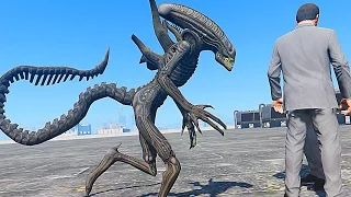 Alien vs Predator [BRUTAL KILL Alien Covenant] GTA 5 Mods