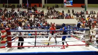 hindi kinaya ang LAKAS TKO Alfonso Macariola vs John mark Opiniano DAVAO CITY VS MARAGUSAN