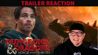 DUNGEONS & DRAGONS: HONOR AMONG THIEVES (2023) | NEW TRAILER REACTION | TRAILER #2 | CHRIS PINE