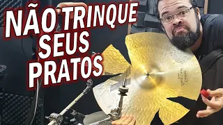 Não rache seus pratos! Como prender? Qual altura? Como guardar? Como tocar?