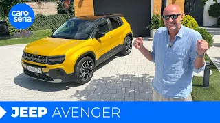 Jeep Avenger 1.2: I'm totally jeeped up! (ENG 4K) | CaroSeria