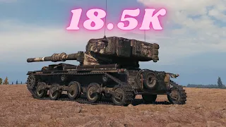 Manticore 18.5K Spot Damage   World of Tanks  Gameplay